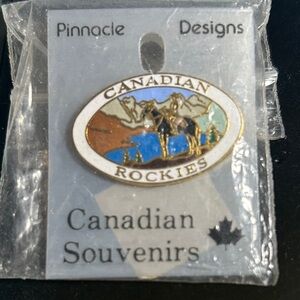 Canadian Rockies Souvenir Pin